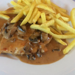 Hard Birsfelden Küche, Fondue, Rösti, Filet Auf Heissem Stein, Sommerterrasse