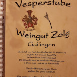 Besenwirtschaft Zolg