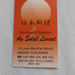 Au Soleil Levant