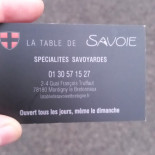 La Table De Bretagne Et Table De Savoie
