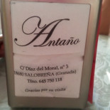 Antaño