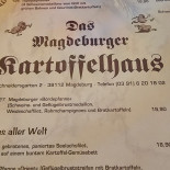 Gaststätte Sudenburger Kartoffelhaus Das Magdeburger Kartoffelhaus
