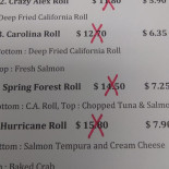 Carolina Sushi Roll