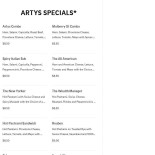 Cafe Artys