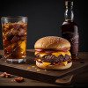 Hamburguesa Bbq Con Tocino Grande