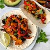 Fajitas Vegetarianas De Frijoles Negros (Con Aguacate)