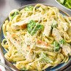 Pollo Brócoli Alfredo