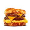Doble Croissan'wich Con Salchicha Y Tocino