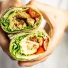 Wrap Crujiente De Pollo Con Mostaza Y Miel