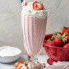 Batido De Helado De Fresa