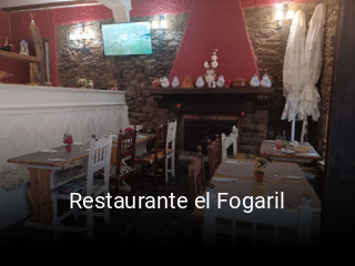 Restaurante el Fogaril reserva de mesa