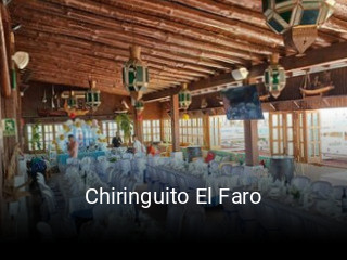 Chiringuito El Faro reservar en línea