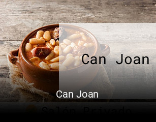 Can Joan reserva