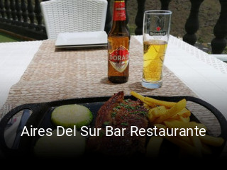 Aires Del Sur Bar Restaurante reserva de mesa