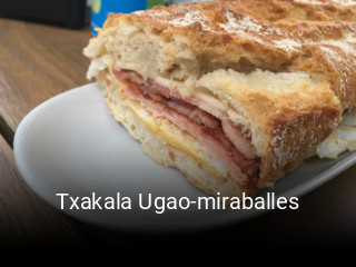 Reserve ahora una mesa en Txakala Ugao-miraballes
