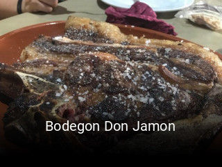 Bodegon Don Jamon reserva de mesa