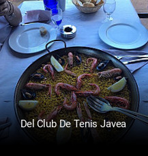 Del Club De Tenis Javea reserva de mesa