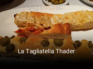 La Tagliatella Thader reserva de mesa