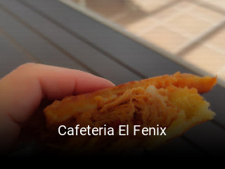 Cafeteria El Fenix reserva de mesa