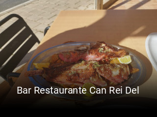 Reserve ahora una mesa en Bar Restaurante Can Rei Del
