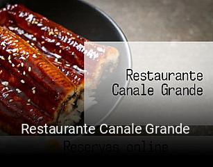Restaurante Canale Grande reserva