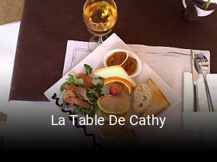La Table De Cathy reserva de mesa