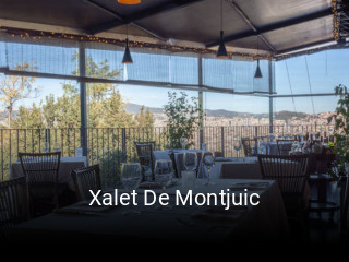 Reserve ahora una mesa en Xalet De Montjuic