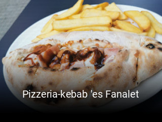 Reserve ahora una mesa en Pizzeria-kebab 'es Fanalet