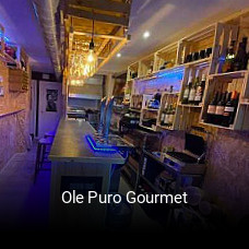 Ole Puro Gourmet reserva de mesa