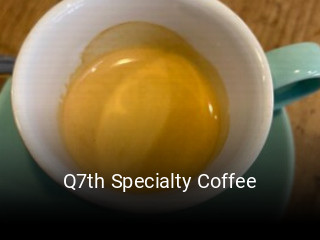 Q7th Specialty Coffee reservar mesa