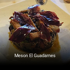 Reserve ahora una mesa en Meson El Guadarnes