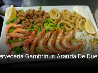 Reserve ahora una mesa en Cerveceria Gambrinus Aranda De Duero