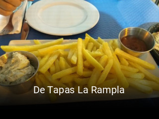 De Tapas La Rampla reserva de mesa