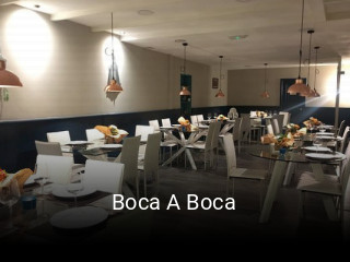 Reserve ahora una mesa en Boca A Boca