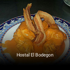 Reserve ahora una mesa en Hostal El Bodegon