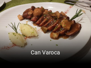 Reserve ahora una mesa en Can Varoca