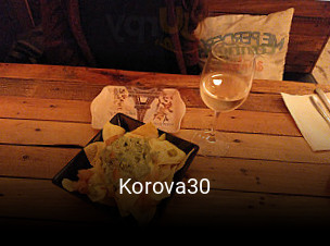 Reserve ahora una mesa en Korova30