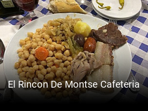 El Rincon De Montse Cafeteria reservar mesa