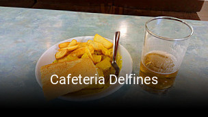 Cafeteria Delfines reserva de mesa