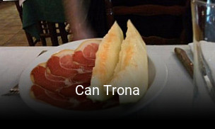 Can Trona reservar en línea