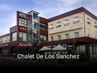 Reserve ahora una mesa en Chalet De Los Sanchez