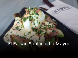Reserve ahora una mesa en El Faisan Sanlucar La Mayor