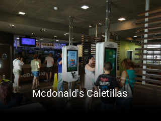 Mcdonald's Caletillas reservar mesa