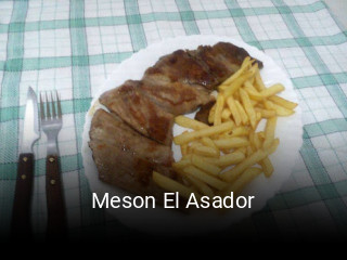 Reserve ahora una mesa en Meson El Asador