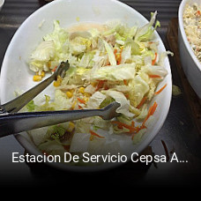 Reserve ahora una mesa en Estacion De Servicio Cepsa Ariza I La Cadiera