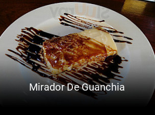 Mirador De Guanchia reservar mesa