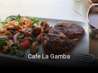 Reserve ahora una mesa en Cafe La Gamba