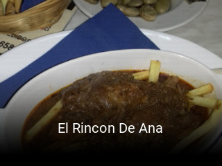Reserve ahora una mesa en El Rincon De Ana