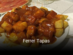 Reserve ahora una mesa en Ferrer Tapas