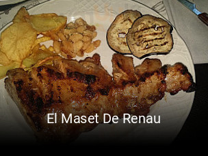 Reserve ahora una mesa en El Maset De Renau